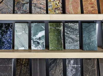 Digital vs physical stone samples for marble, travertine and limestone